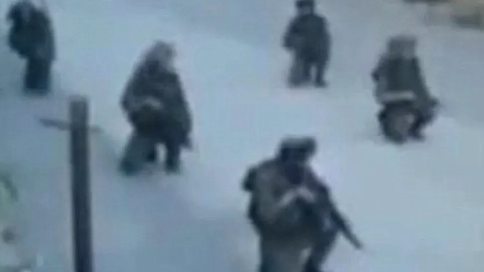 Soldatii israelieni patruleaza in ritm de dans (Video)