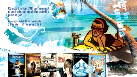 Vacanta ca in filme, cu un simplu DVD!