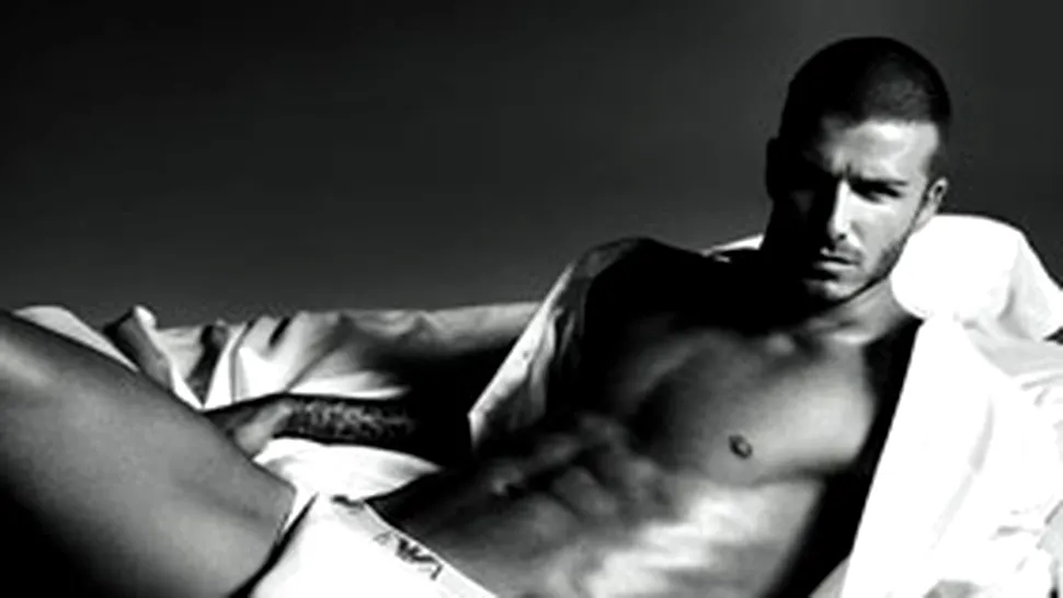 David Beckham model Armani
