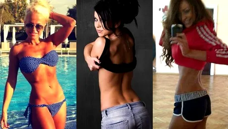 Vedetele din România cu talie de viespe!