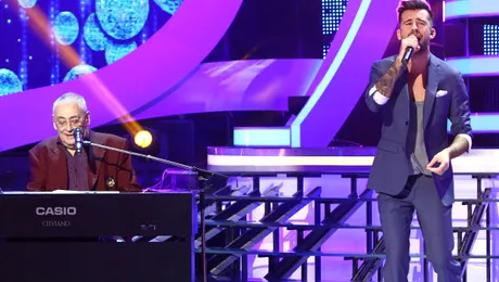Horia Moculescu cântă cu Florin Ristei, în premieră, la „Te cunosc de undeva!”