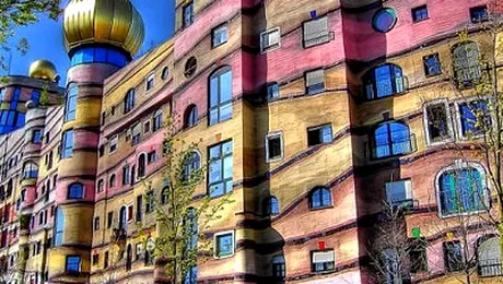 Cel mai colorat bloc din lume (Poze)