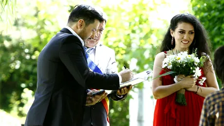 Liviu Vârciu s-a însurat. Primele imagini de la cununia civilă: “Nu pot să trăiesc fără tine!”