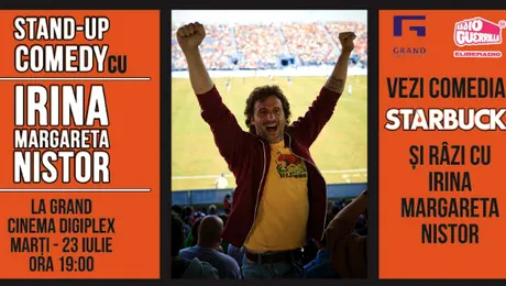 Irina Margareta Nistor s-a apucat de stand-up comedy