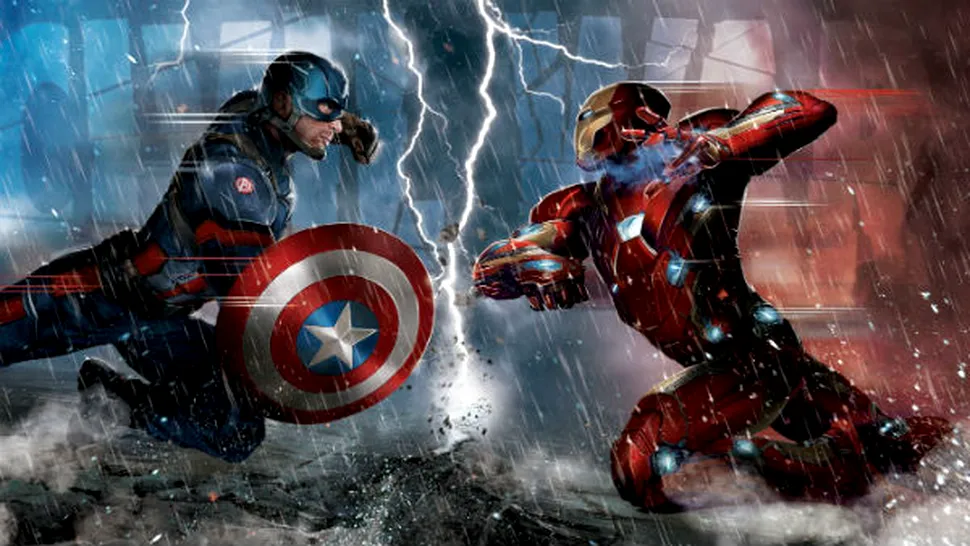 „Captain America: Război Civil”, cel mai bun fim cu supereroi din 2016