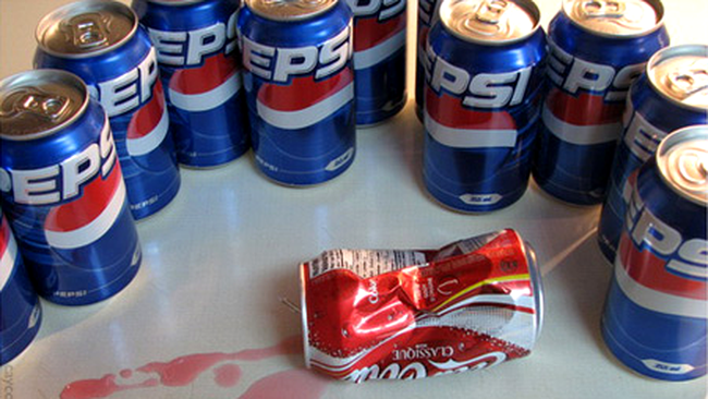 Cola versus Pepsi