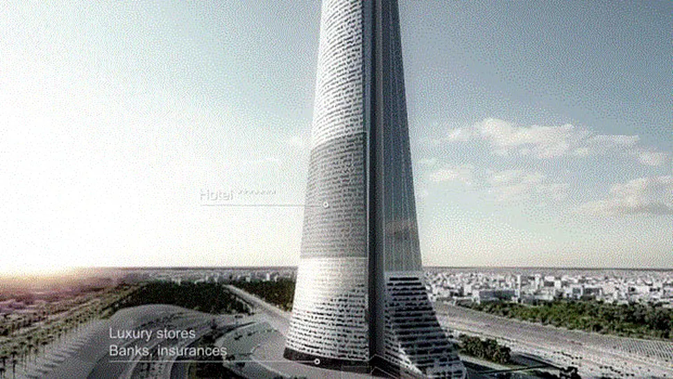 Turnul Luminii, cea mai înaltă clădire din Africa