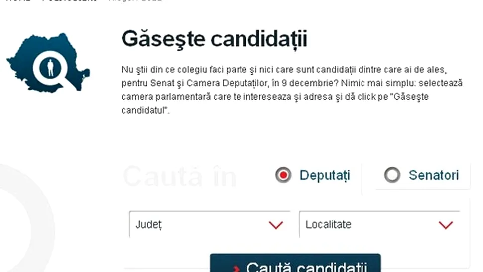 Află cu cine poți vota la alegerile de duminică pe www.politicieni.mediafax.ro