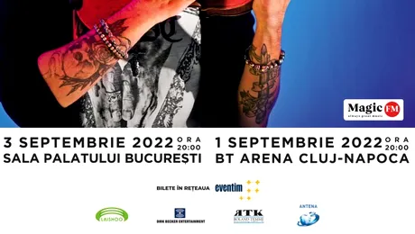 Concertele din România ale violonistului David Garrett au fost amânate pentru septembrie