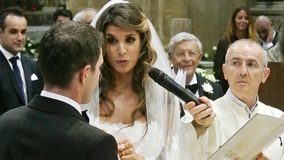 Elisabetta Canalis s-a căsătorit cu un chirurg, în Italia (Poze)