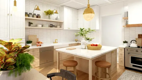 Bucătării mici, dar cochete: cum transformi spațiul limitat într-un loc de poveste (P)