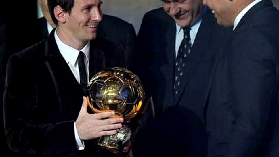 Messi a primit al treilea Balon de Aur