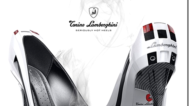 pantofii cu toc Lamborghini
