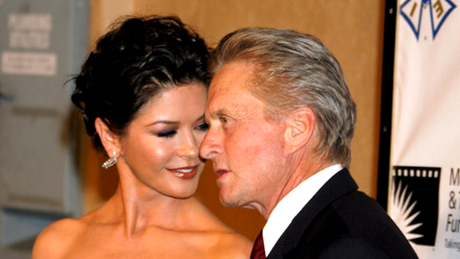 Catherine Zeta Jones si Michael Douglas