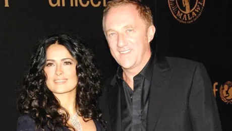 Salma Hayek s-a maritat cu Francois Henri Pinault