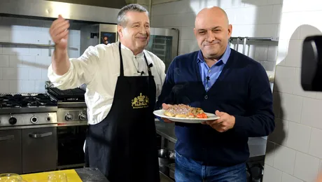 Mircea Dinescu i-a pregătit şalău „bonne femme” lui Gabi Balint