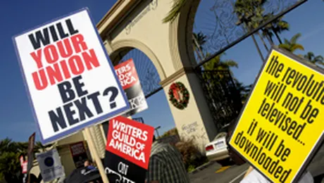 Scenariștii americani vor picheta Globurile de Aur