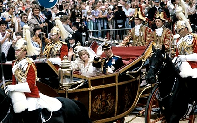 Printul Charles si Printesa Diana