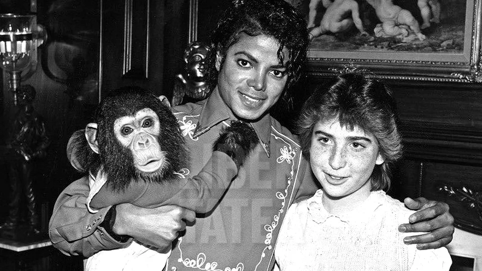 Din nebuniile lu Michael Jackson: A vrut sa isi faca maimuta sa vorbeasca!