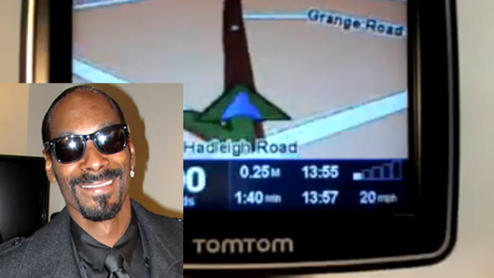 GPS cu vocea lui Snoop Dogg