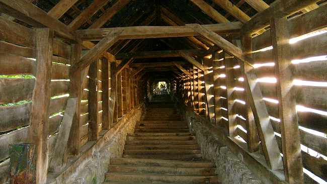 Scara acoperita din Sighisoara