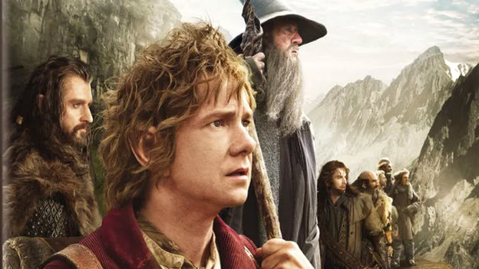 “Hobbitul: O Călătorie Neaşteptată” se lansează pe BLU-RAY 3D, BLU-RAY şi DVD