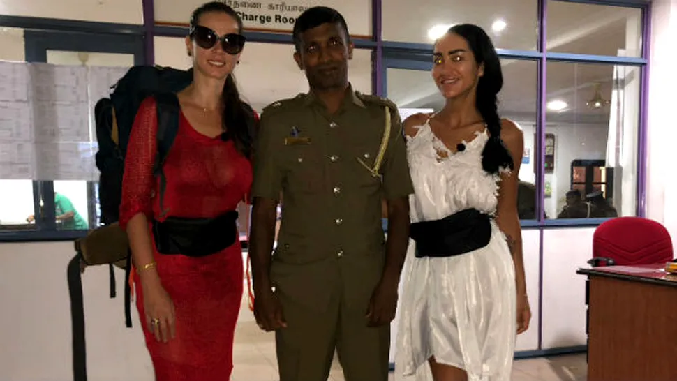 Iuliana Luciu şi Margherita de la Clejani au ajuns la poliţie în Sri Lanka