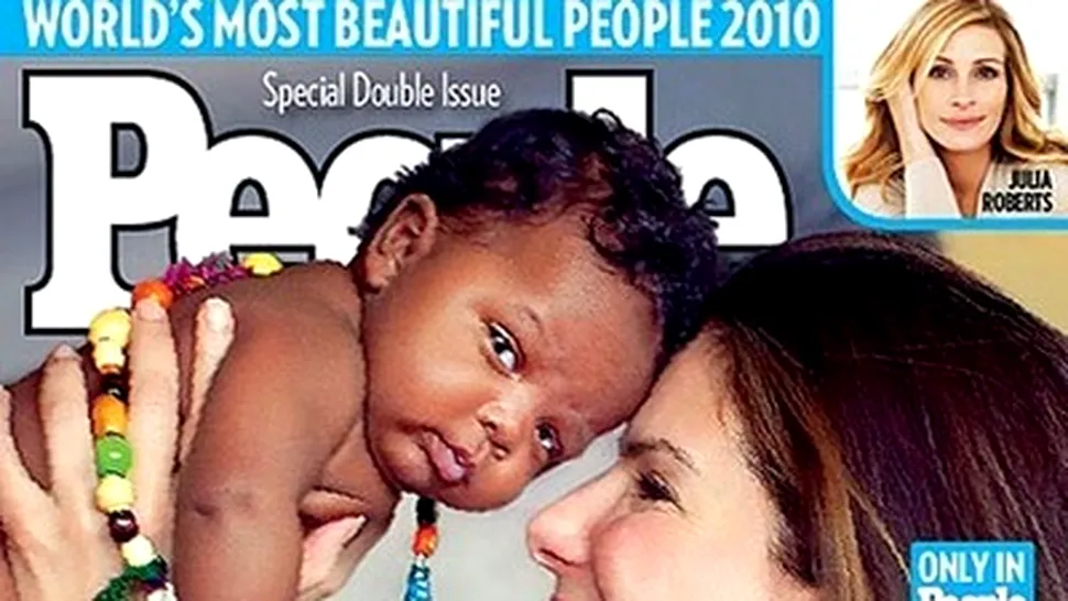 Sandra Bullock a adoptat un copil