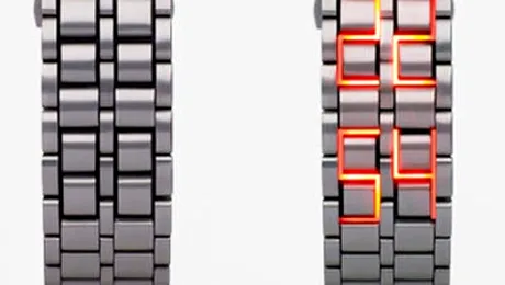 Ceasul cu afisaj chiar pe bratara (Poze)