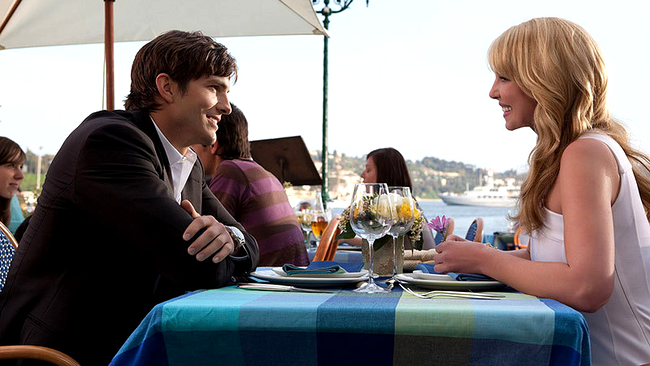 Secventa romantica din filmul 