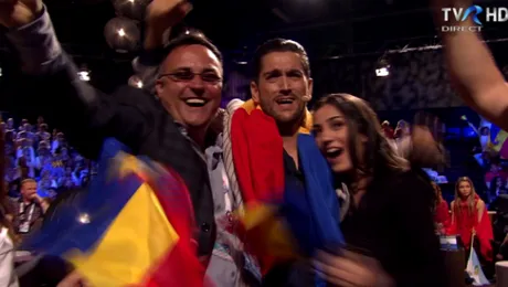 Cezar Ouatu s-a calificat în finala Eurovision VIDEO