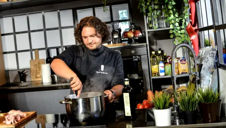 Chef Florin Dumitrescu – cursuri de gătit pentru o vegetariană – FOTO