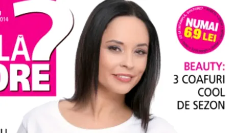 Andreea Marin, pe coperta aniversară a revistei “Ce se întâmplă, doctore?”