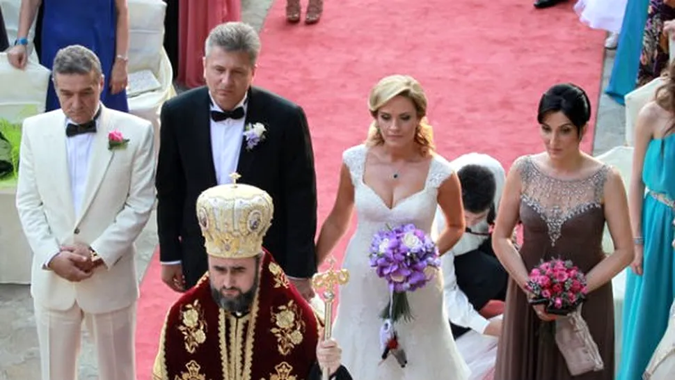 La nuntă, Gabriela Vrânceanu Firea a avut foc de artificii de 20.000 de euro