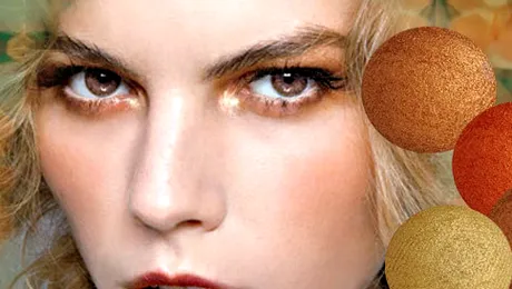 Machiaj de toamna, pentru ochi caprui!