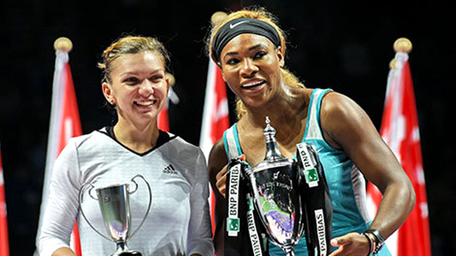 Simona Halep si Serena