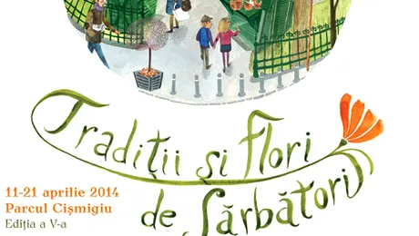 Târgul de Paște „Tradiții și flori de sărbători”, în Parcul Cișmigiu din Capitală