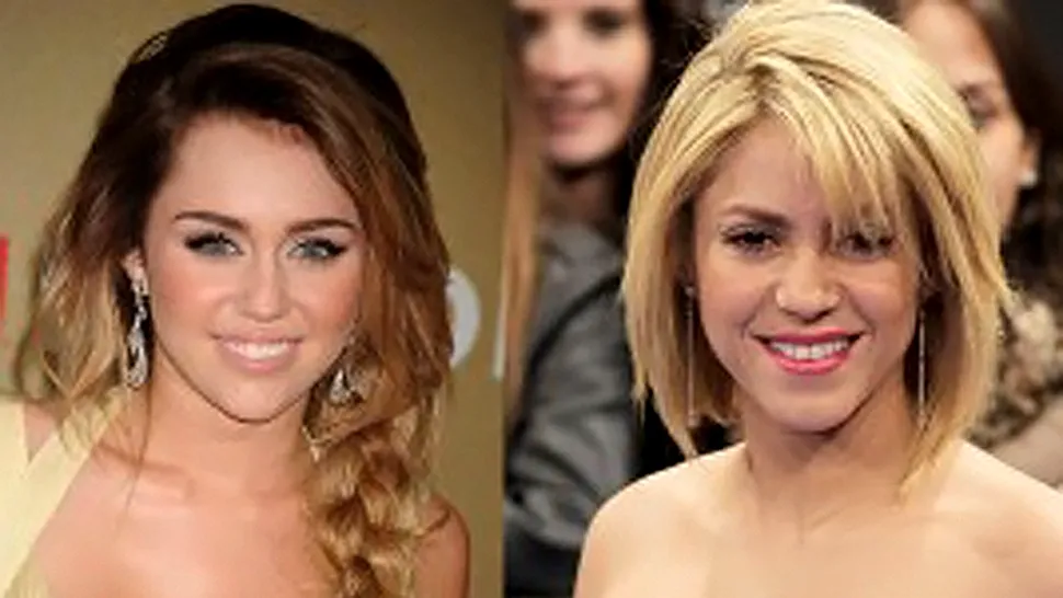 Shakira si Miley Cyrus canta impreuna 