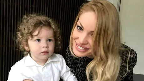 Valentina Pelinel, prima imagine cu Cristi Borcea – Album de familie