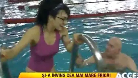 O vedetă de 37 de ani din România nu a intrat niciodată în apă!