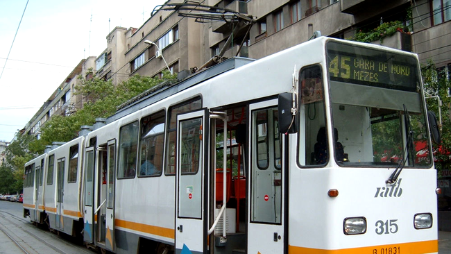 Tramvaiul 45 va reveni la traseul de baza, din 10 august
