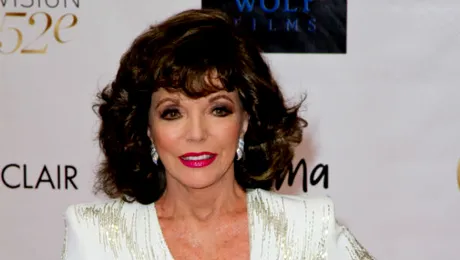 Joan Collins va fi Dame a Imperiului Britanic