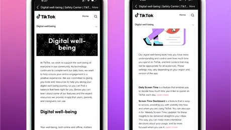 TikTok lansează noi instrumente pentru a controla timpul petrecut în aplicație