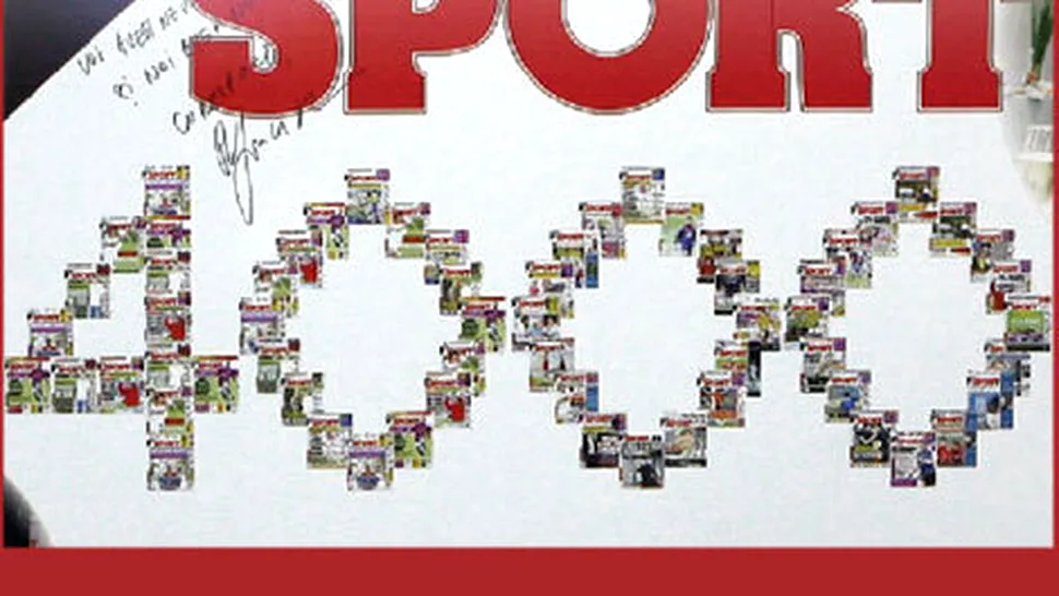 ProSport a ajuns la 4.000 de editii tiparite: Nu rata ziarul de azi!