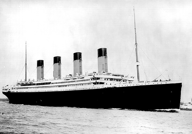 vasul Titanic