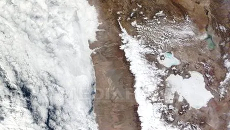 Zapada de peste 2,5 metri in Chile