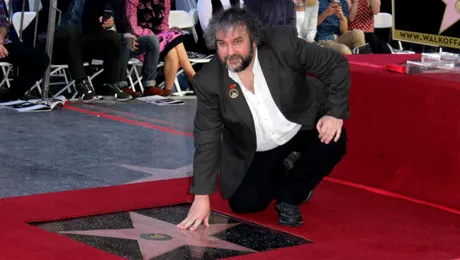 Peter Jackson a primit o stea pe Walk of Fame