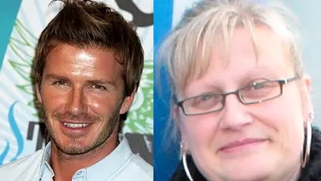 Sora lui David Beckham traieste din ajutor social