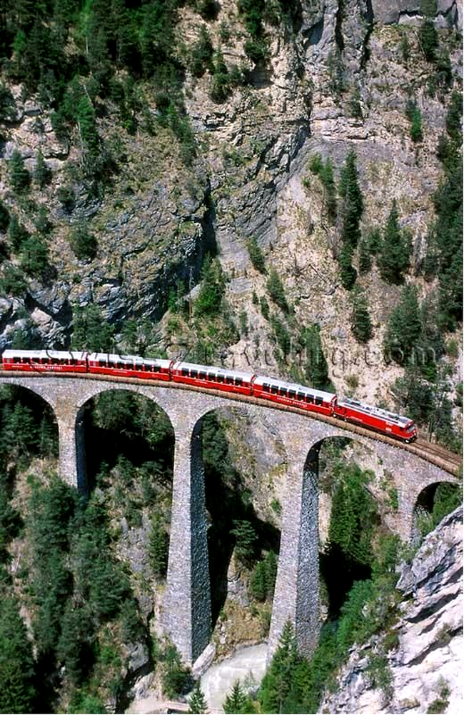 Bernina Express, Elvetia-Italia 
