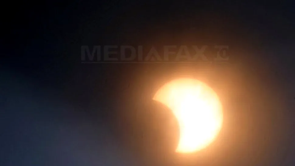 Eclipsa partiala de Soare, marti, vizibila si in Romania